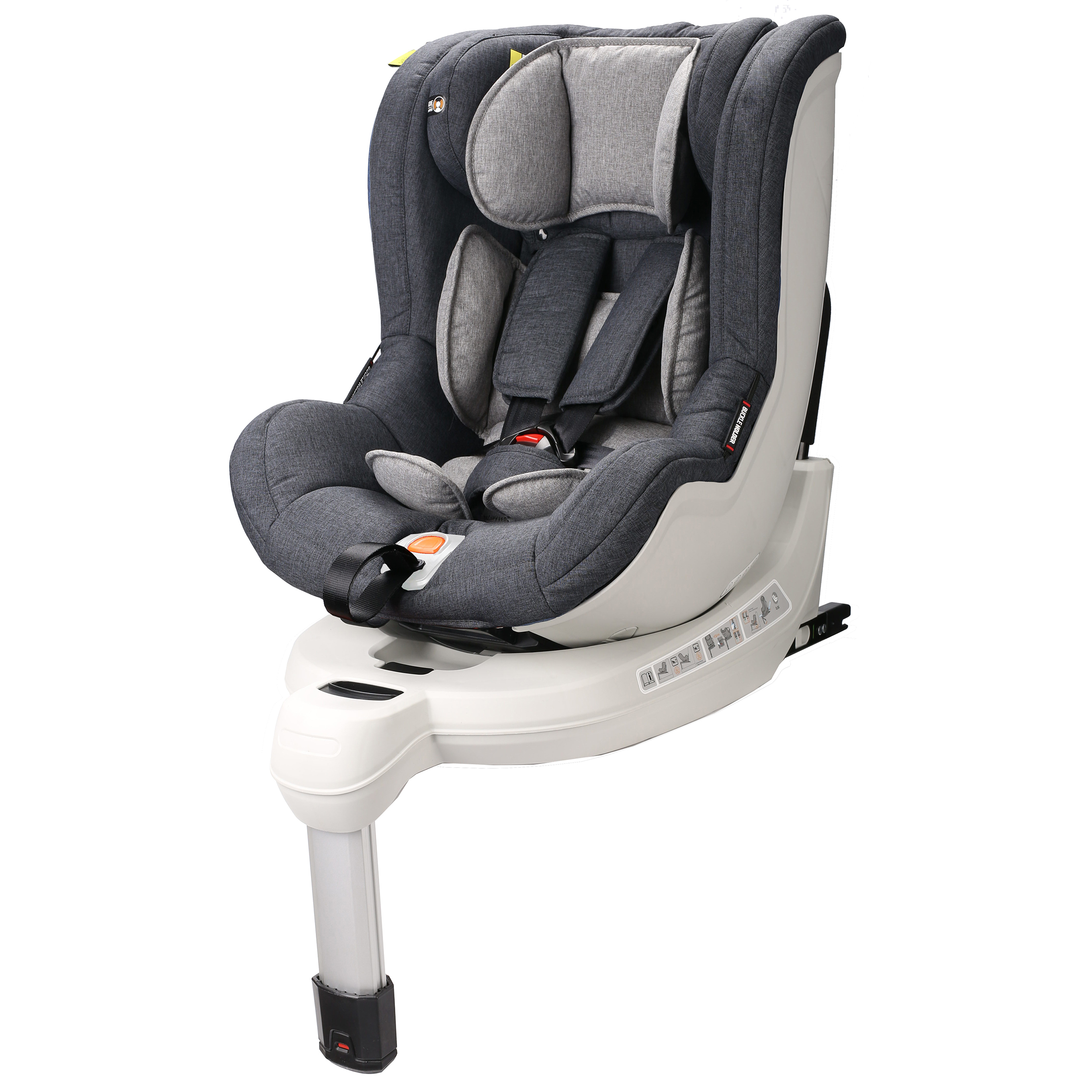 Автокресло Welldon Isofix 0+/1 (0-18 кг) - фото 1