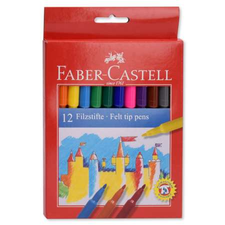 Фломастеры Faber Castell 12 цв.