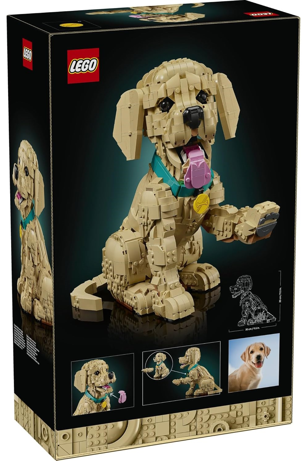 Конструктор LEGO Icons Золотистый щенок 2102 дет. - фото 4