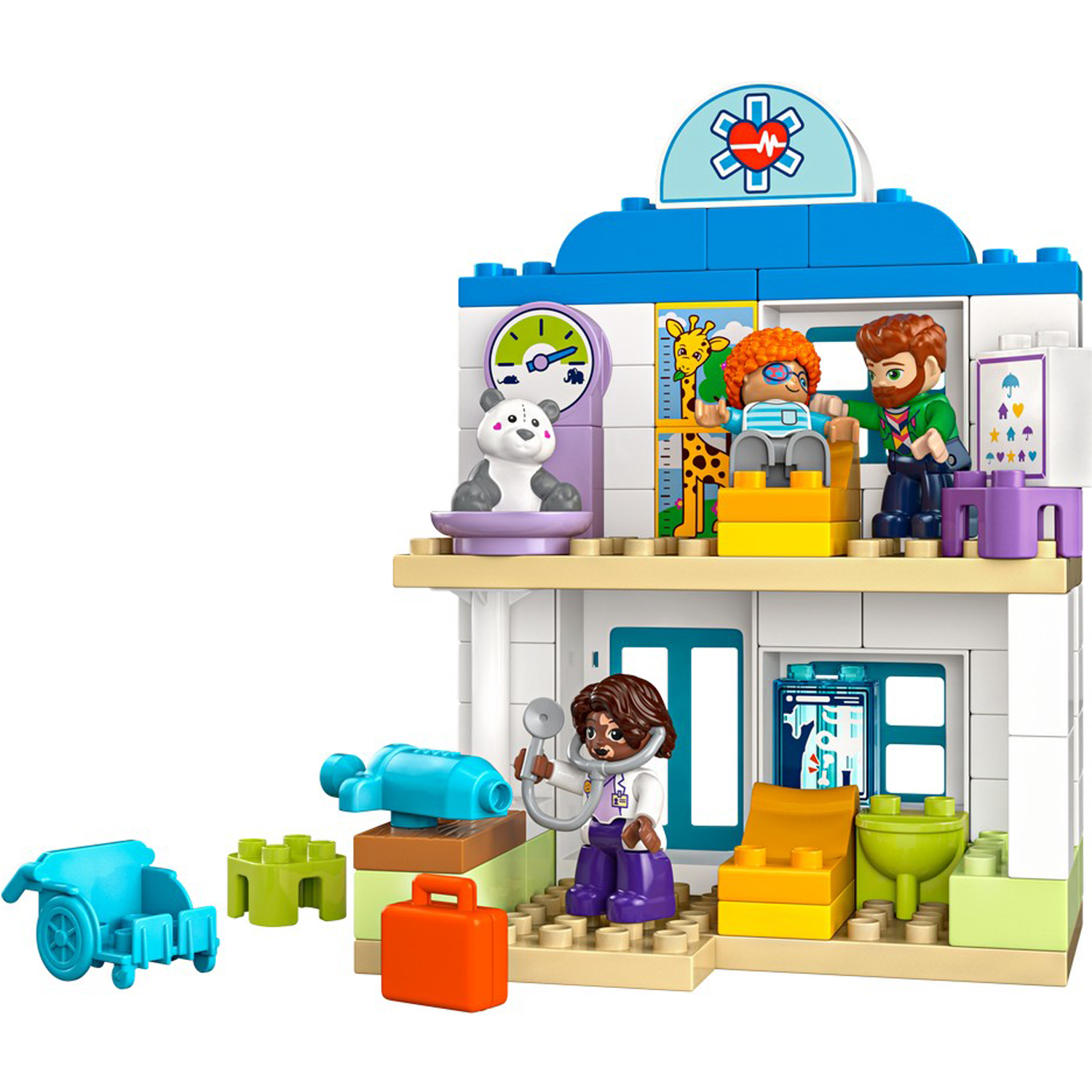 Конструктор LEGO DUPLO Первый визит к Доктору блочный - фото 5
