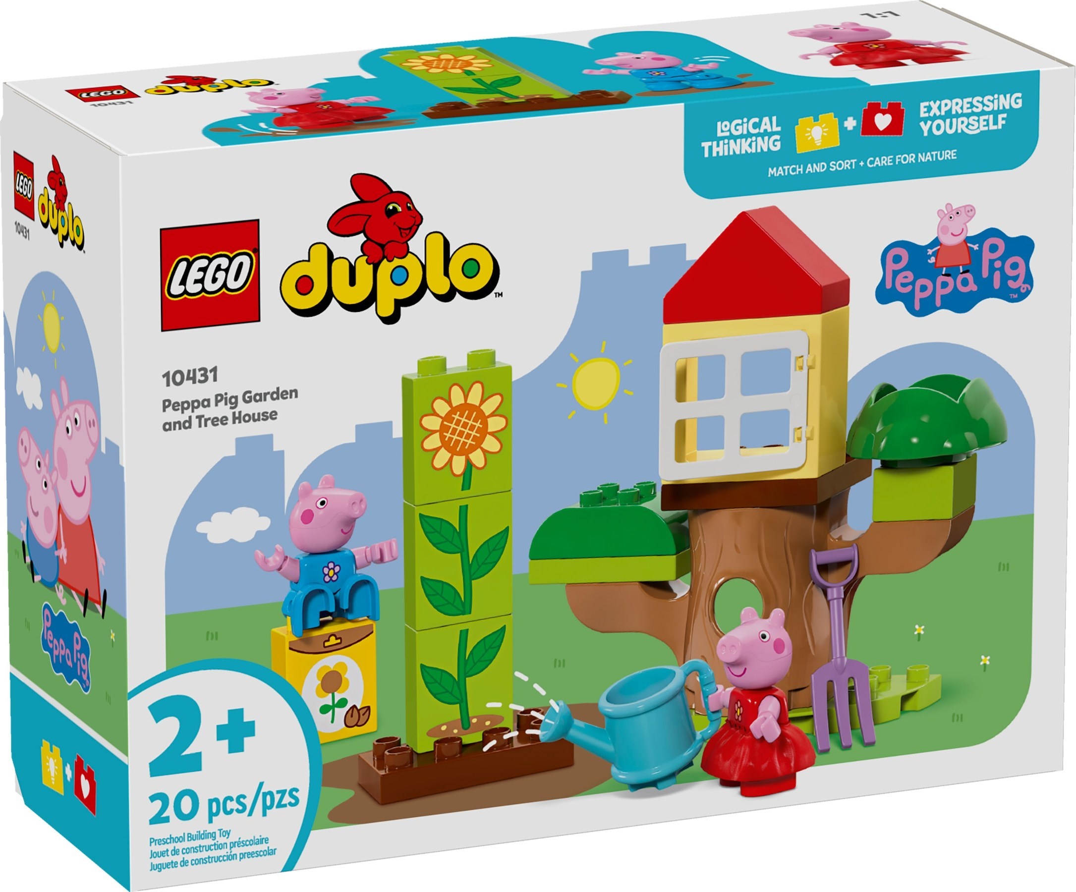 Изображение товара Конструктор LEGO DUPLO Свинка Пеппа 10431 для детей 2 лет и старше, 70 деталей Изображение товара Конструктор LEGO DUPLO Свинка Пеппа 10431 для детей 2 лет и старше, 70 деталей