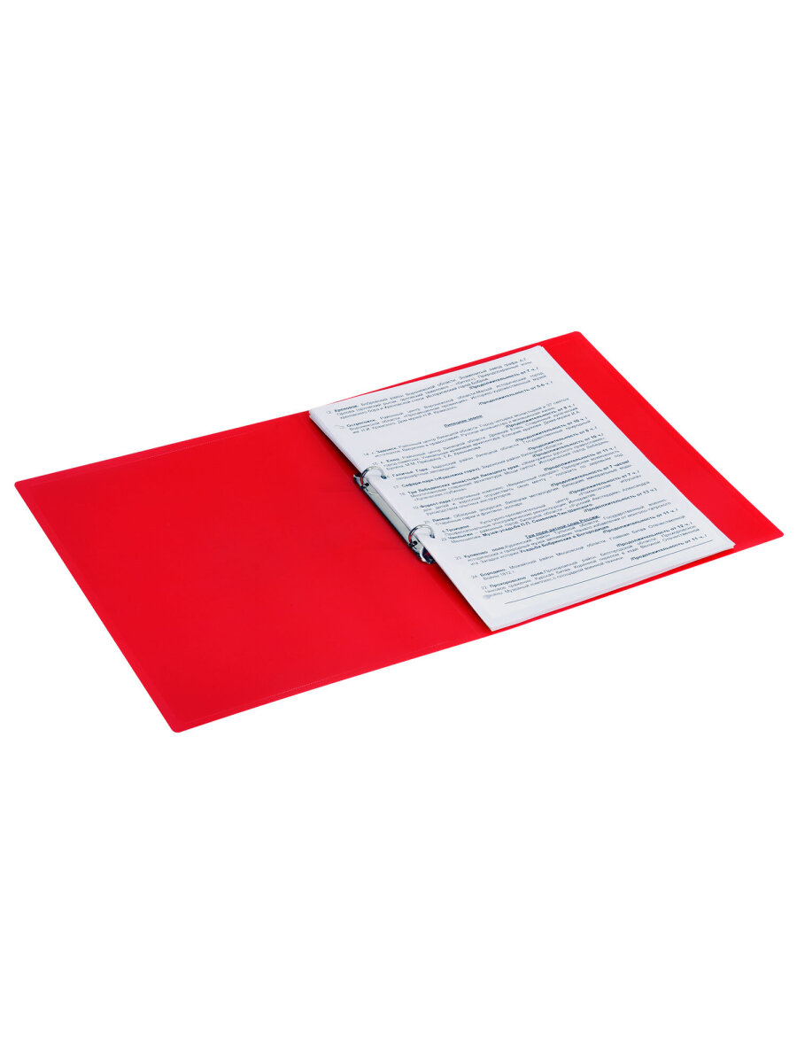 Папка на кольцах Brauberg А4 - фото 8