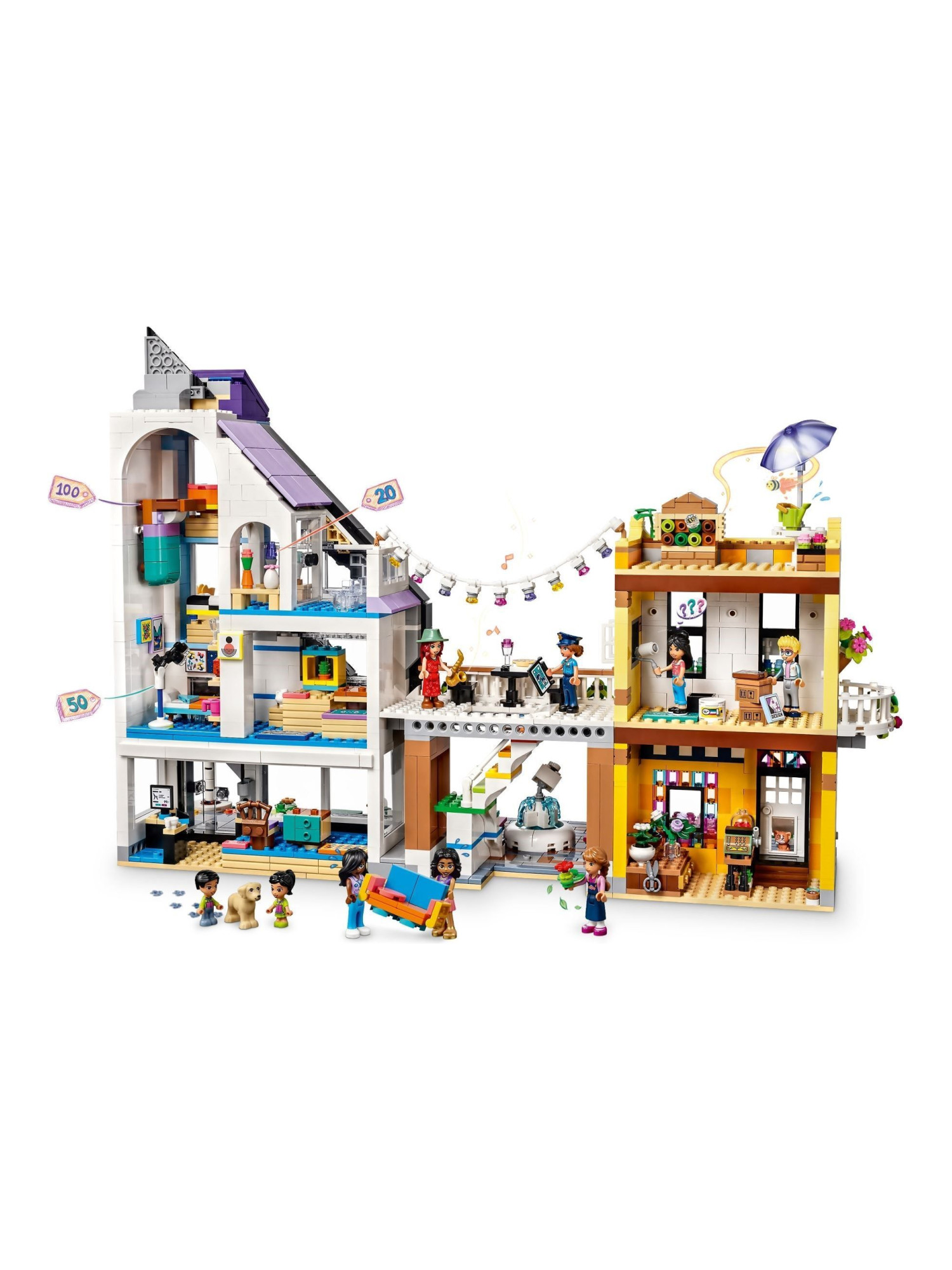Конструктор LEGO Friends Магазины цветов 2010 дет. - фото 2