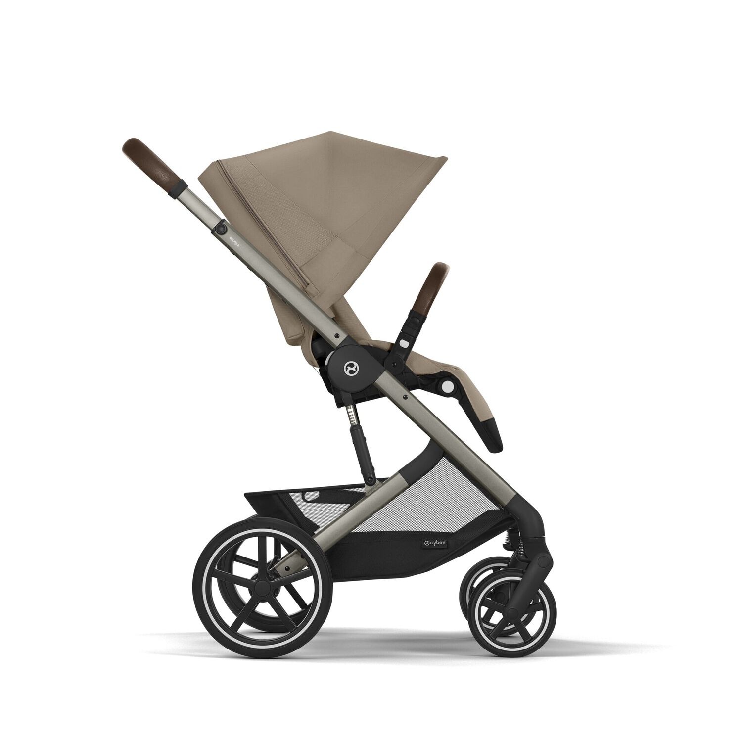 Коляска 3в1 Cybex Balios S Lux TPE бежевый - фото 6