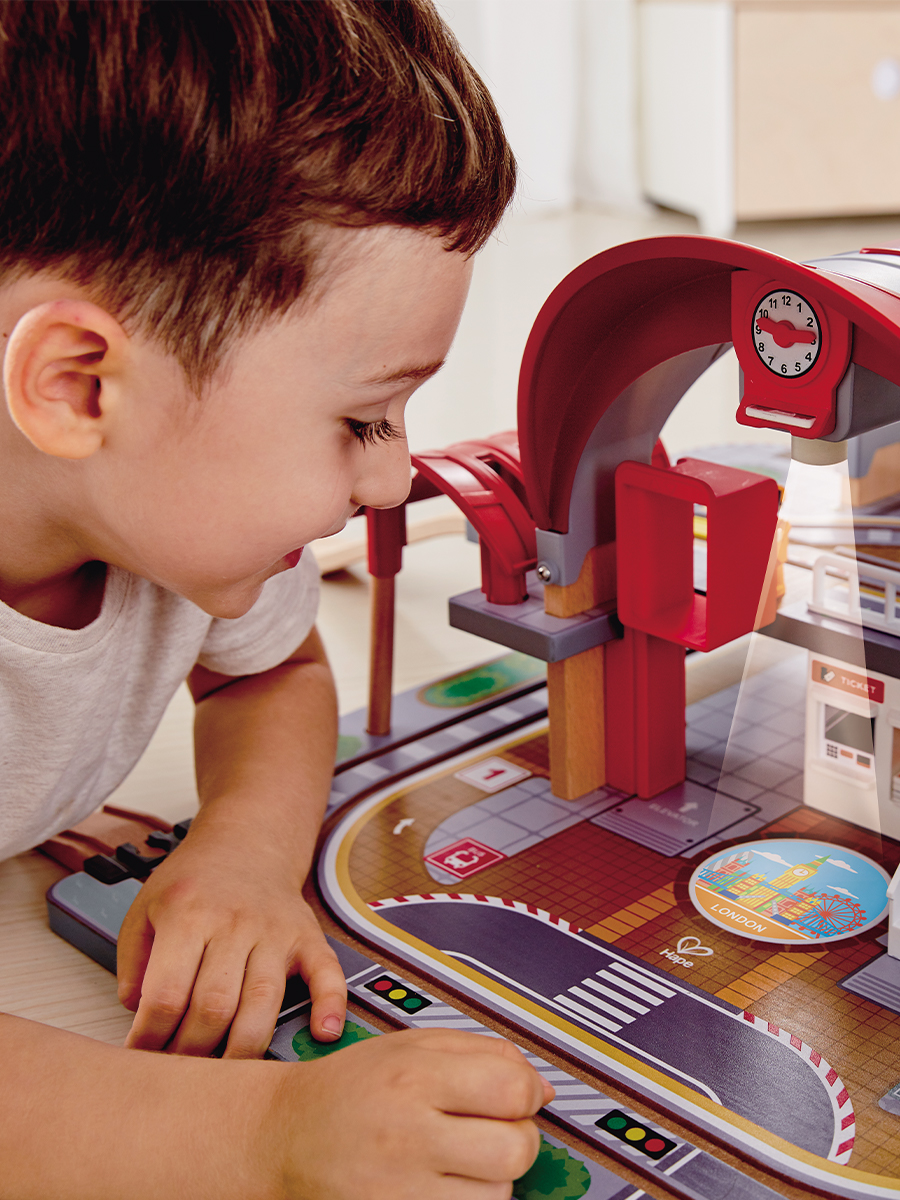 Набор железнодорожный Hape E3725_HP - фото 8