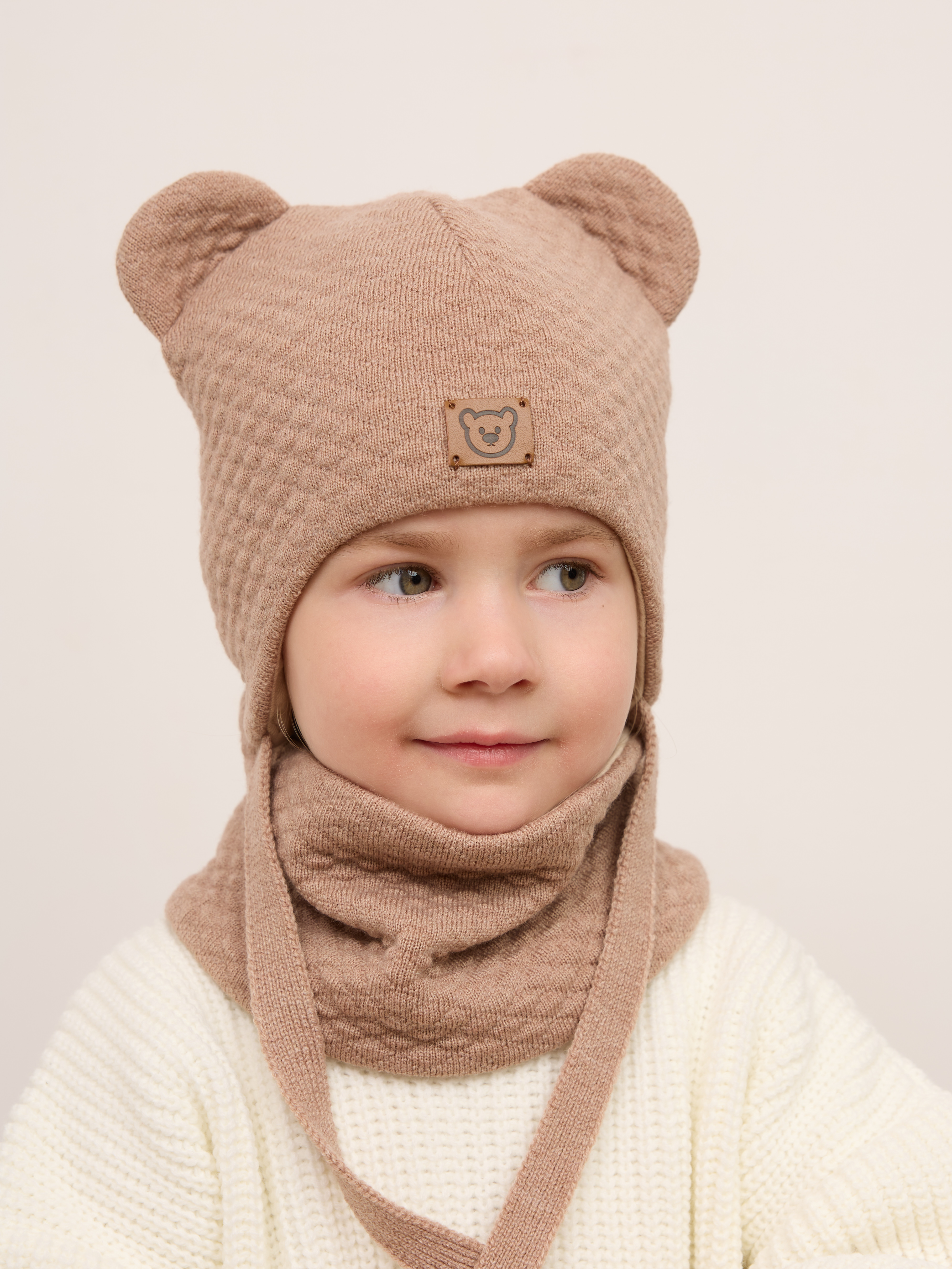 Шапка и снуд Starkoff Kids Д701812 - фото 9