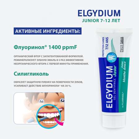 Зубной гель Elgydium