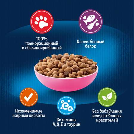 Корм для котят Felix Двойная вкуснятина курица 600г