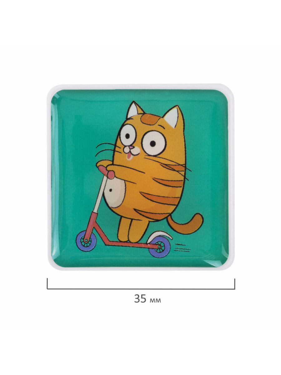 Магнит Brauberg Стеклянные 6 шт. - фото 5