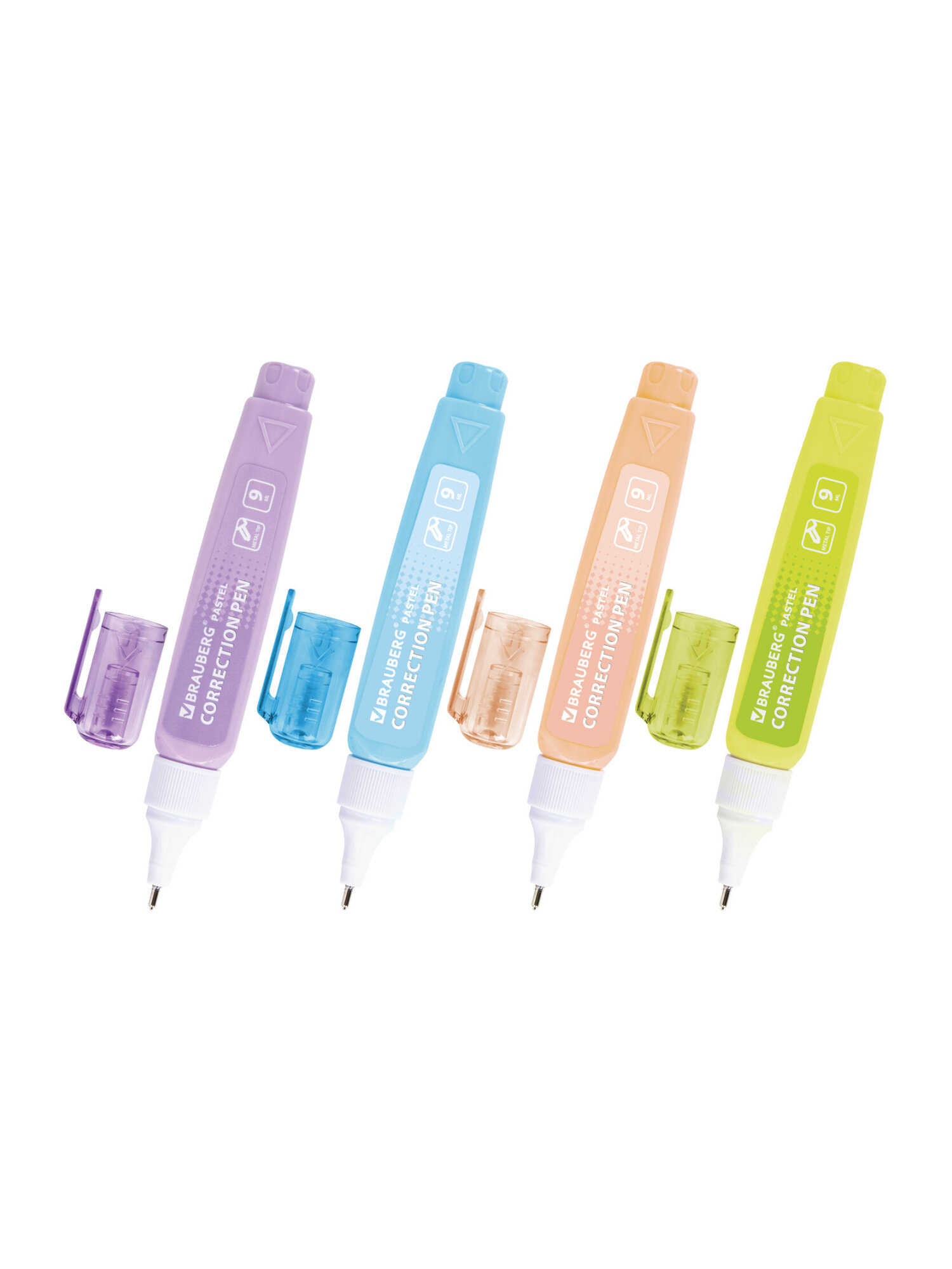 Корректор ручка Brauberg 9 мл - фото 8