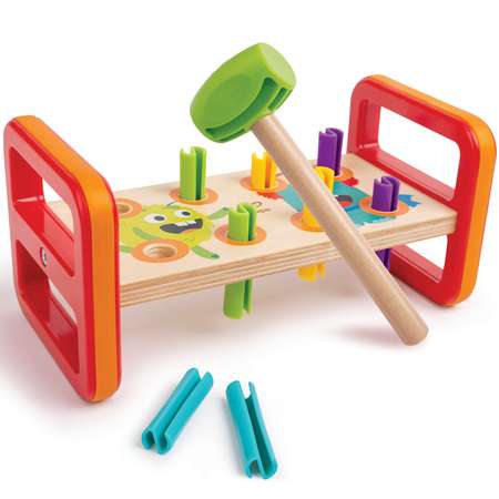 Игрушка Hape стучалка Веселые монстрики