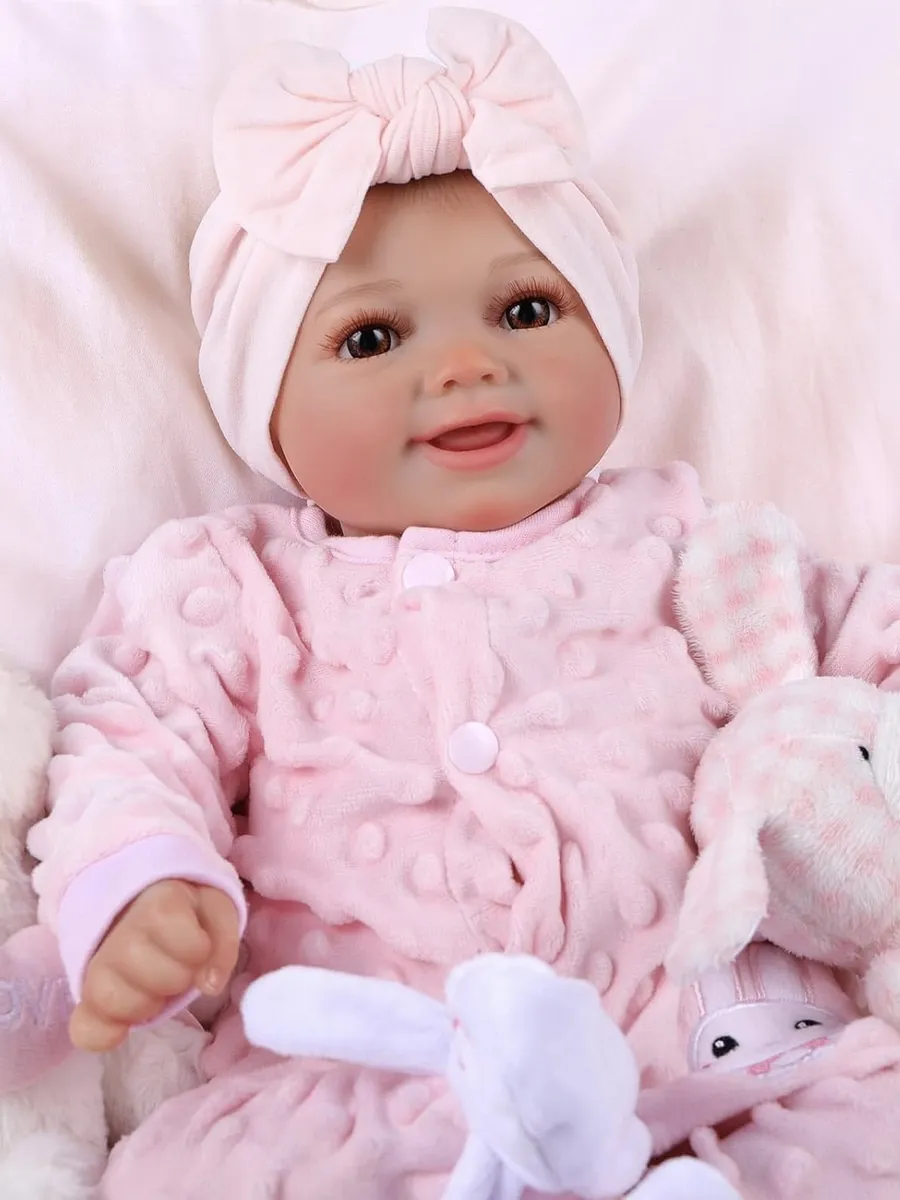 Кукла пупс Reborn Dolls Лана высота 42 см MM12998 - фото 4