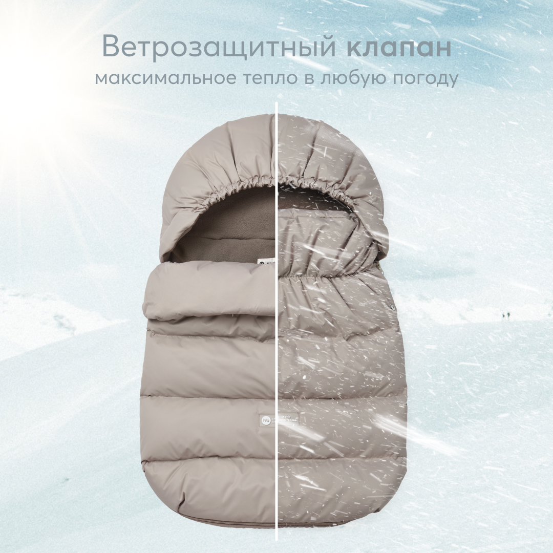 Конверт в коляску Happy Baby Coffee - фото 6