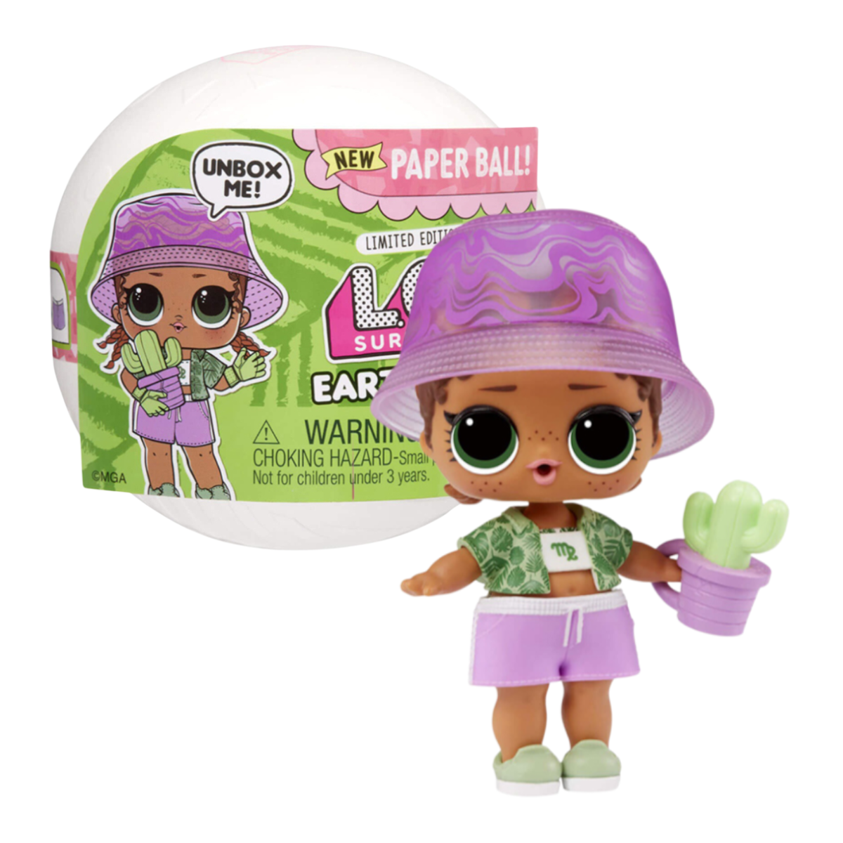 Кукла мини L.O.L. Surprise! День Земли высота 8 см 585930 - фото 1