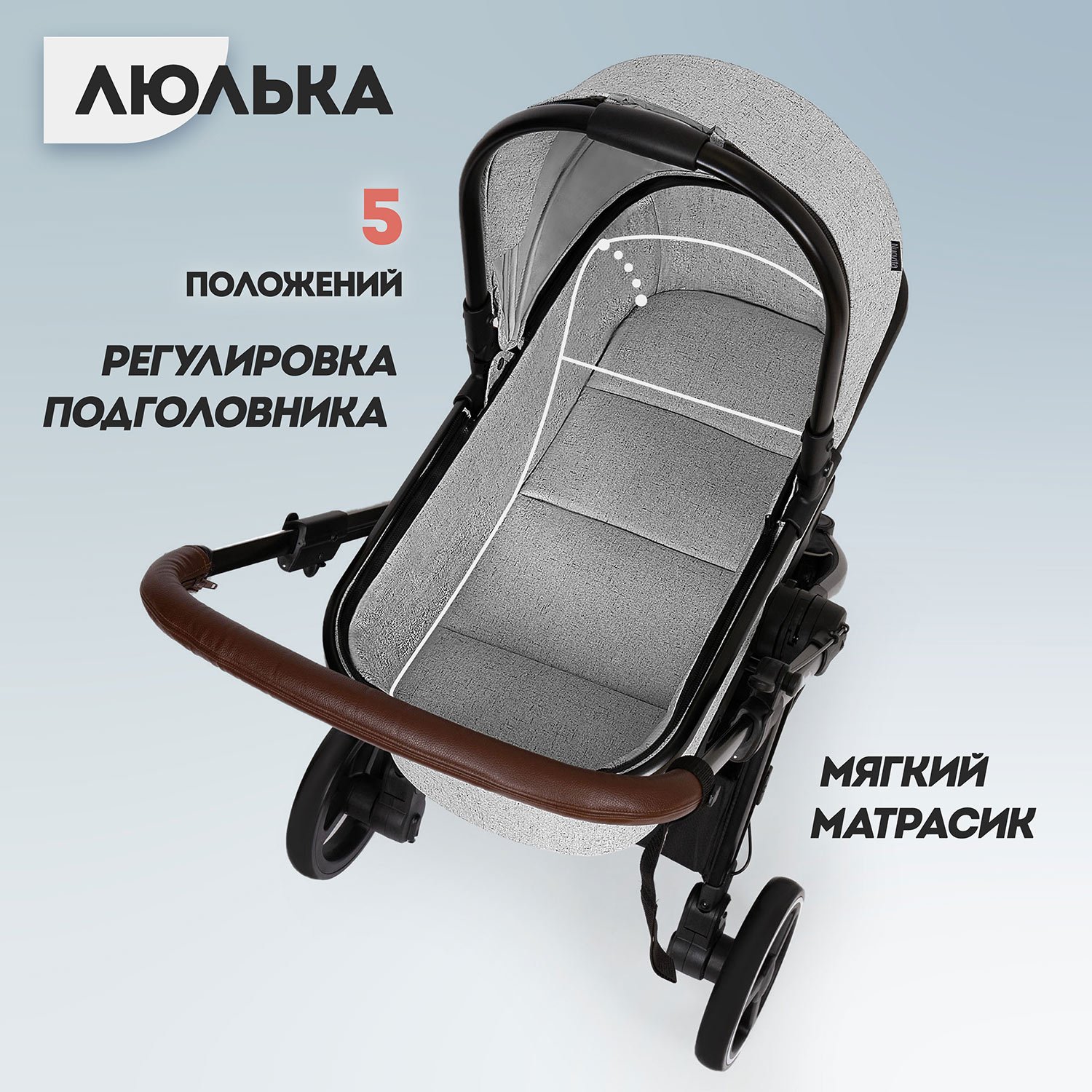 Коляска 2в1 Nuovita - фото 3