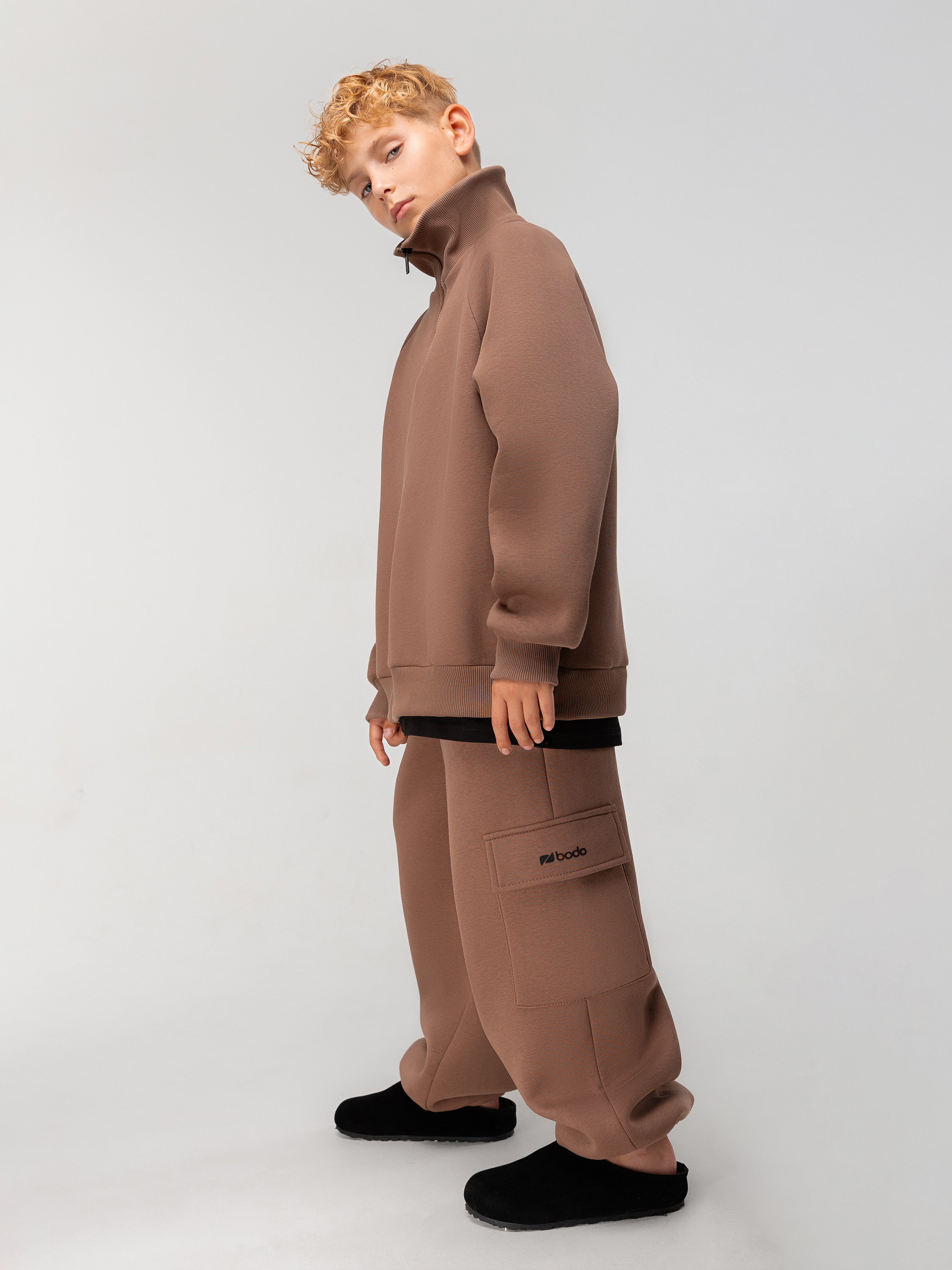 Костюм спортивный Bodo 46-107MU_какао - фото 6