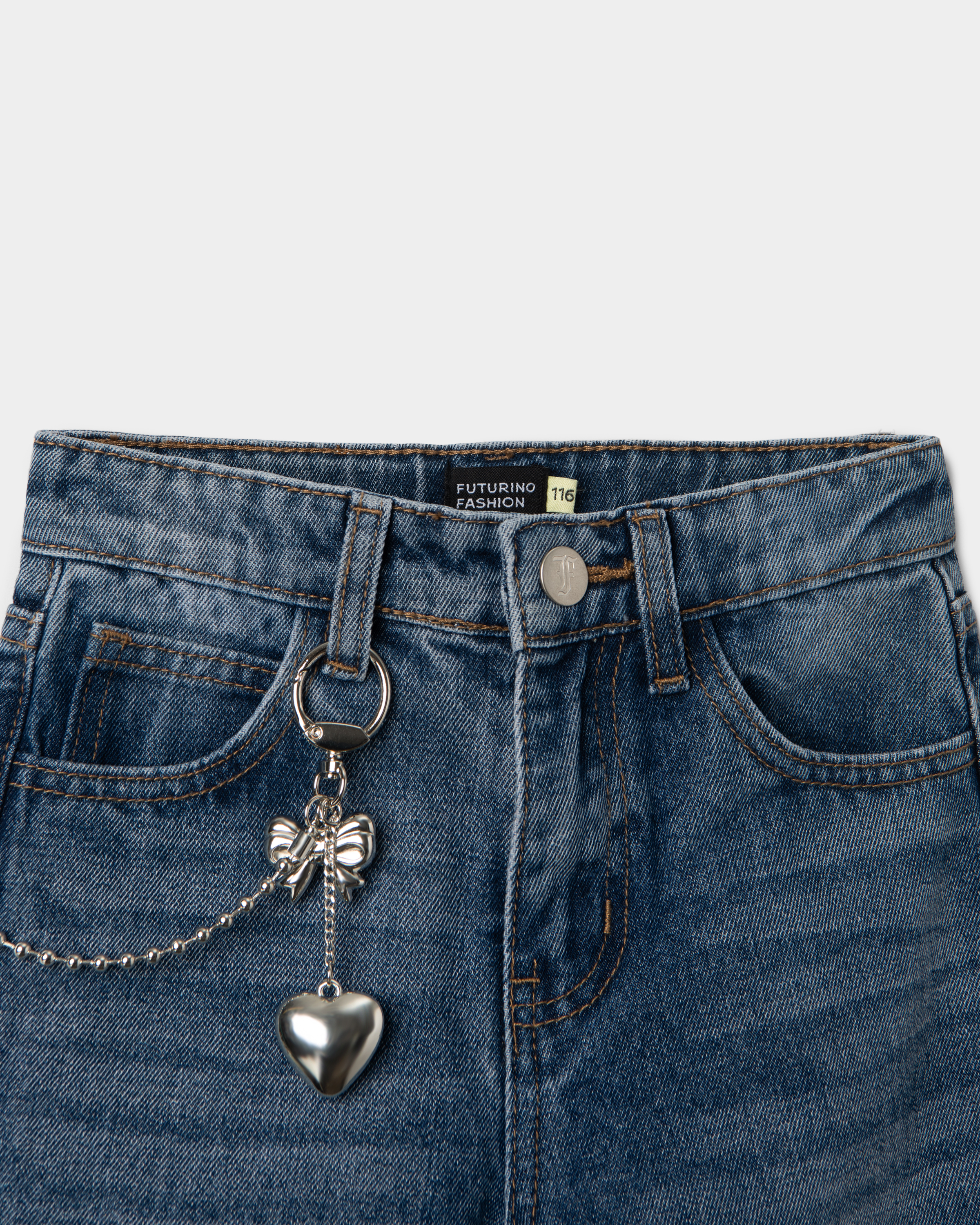 Джинсы Futurino Fashion W25FF-1GD06kg-66 - фото 4