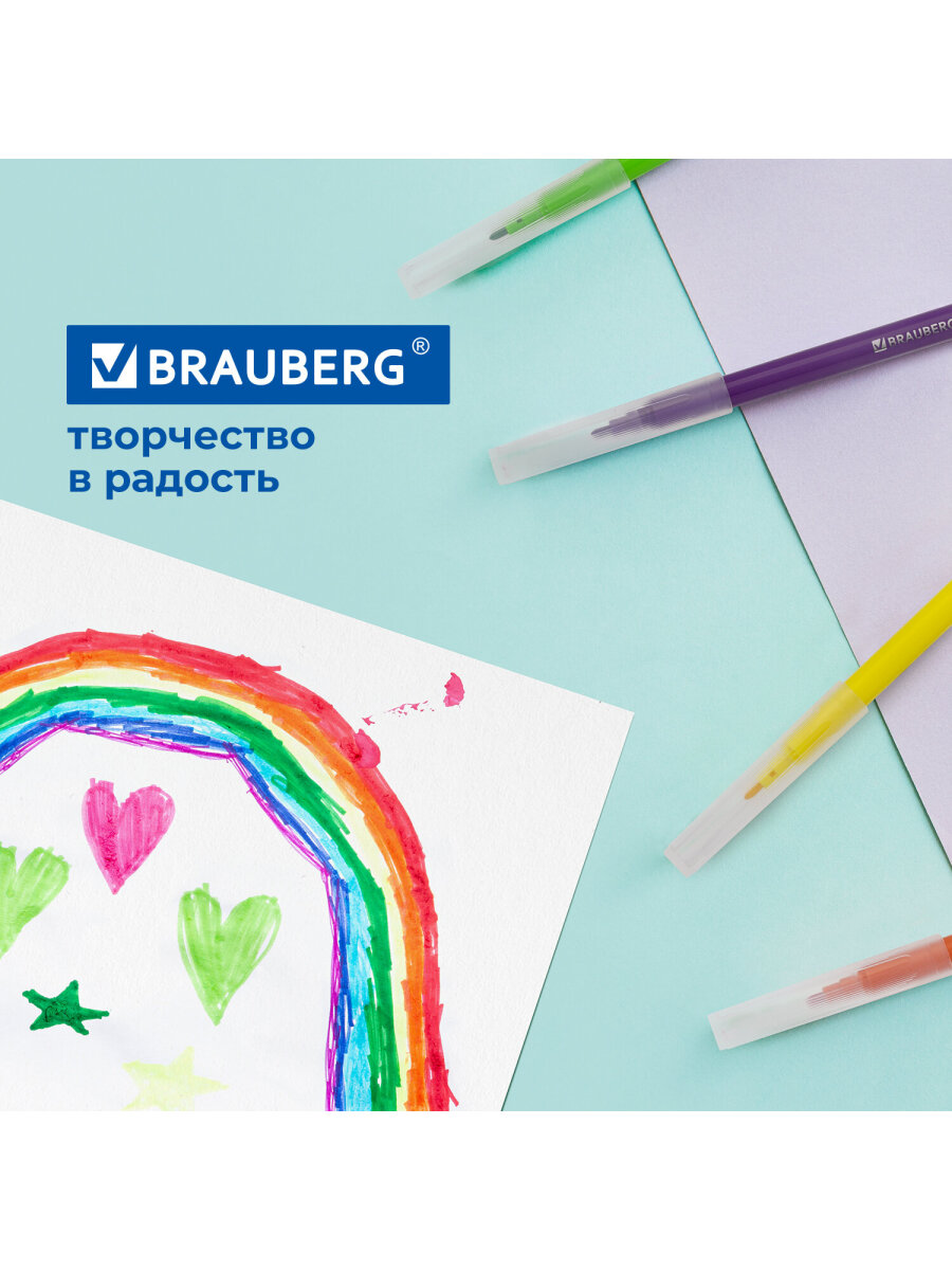 Фломастеры Brauberg 18 цв. - фото 6