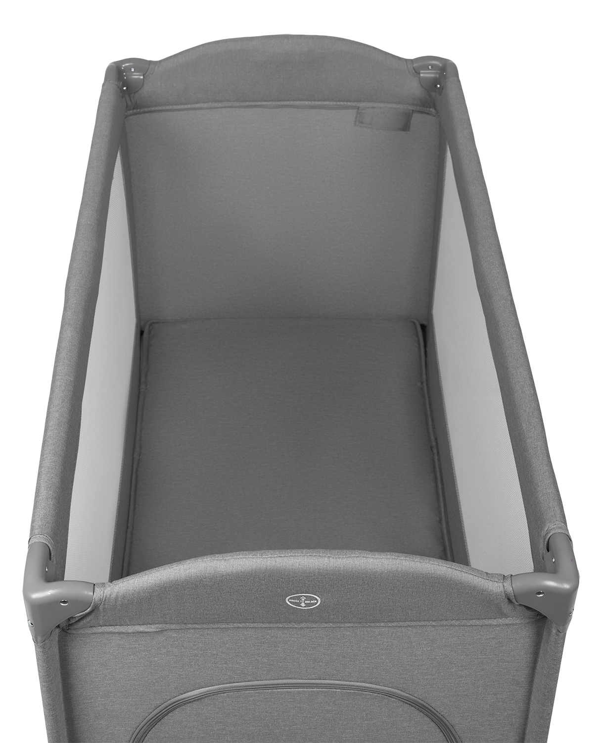 Манеж кровать Farfello Dolly серый DL-1 - фото 11