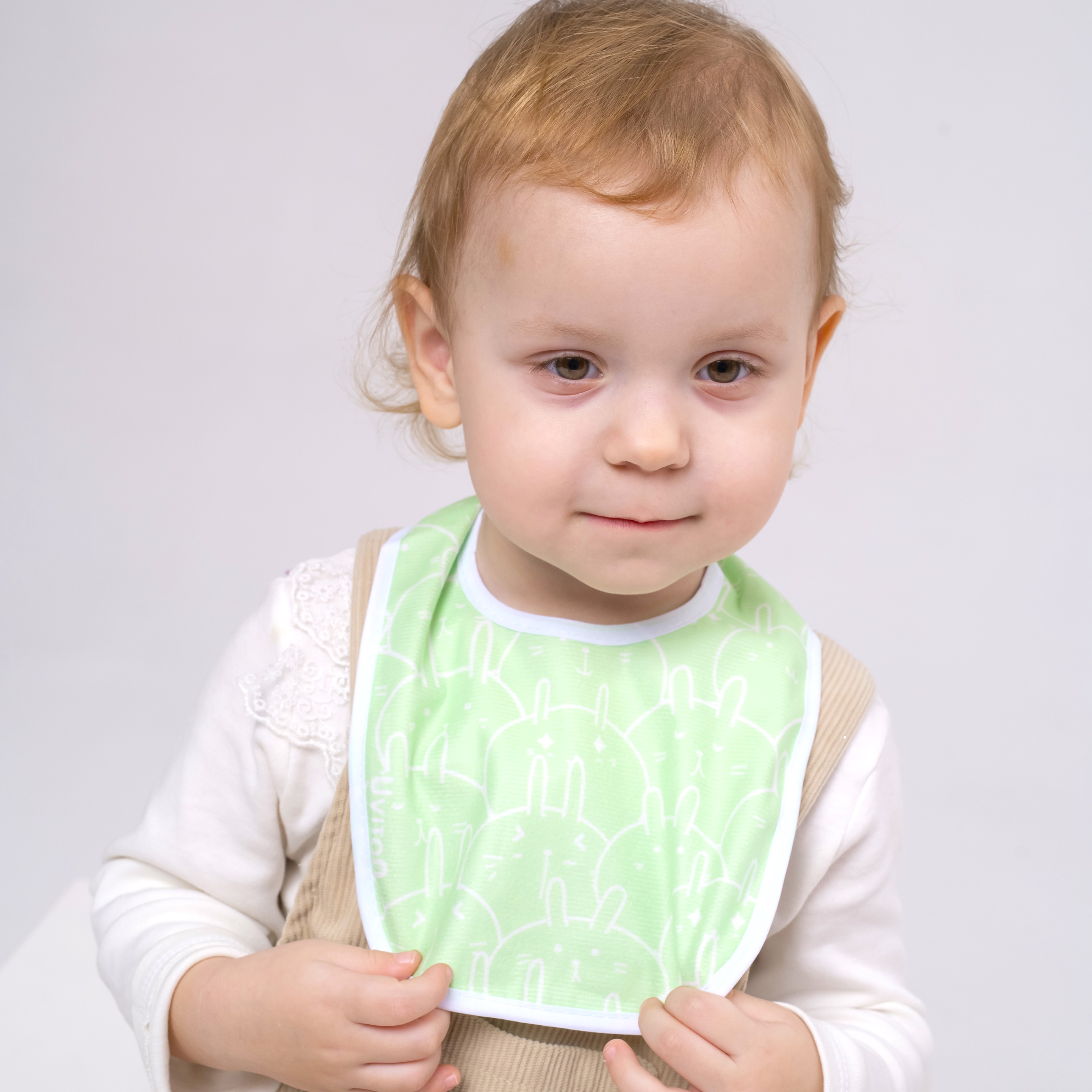 Нагрудник Uviton текстиль 2 шт. в ассортименте - фото 5