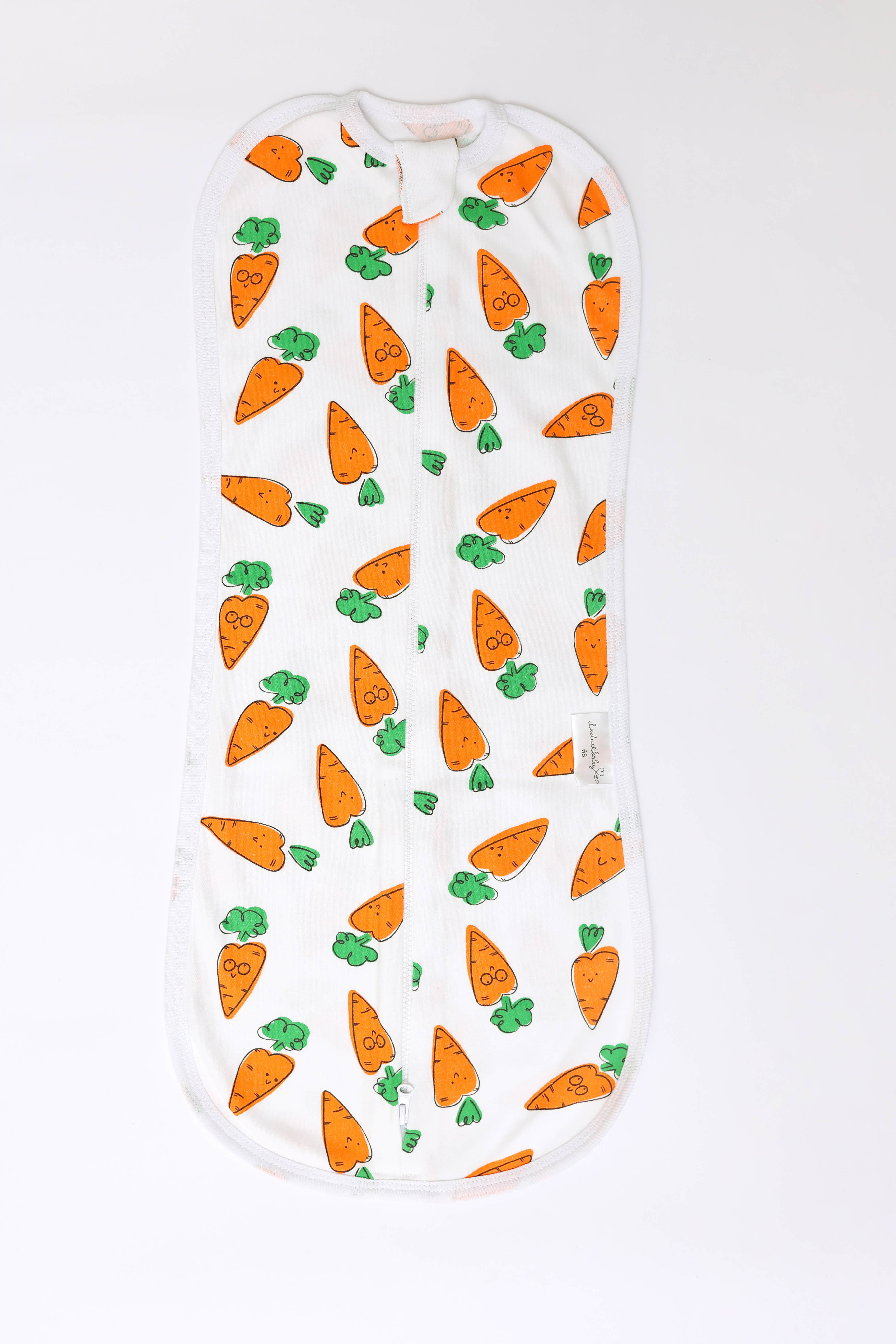 Конверт пеленальный (кокон) LeeLuckBaby оранжевый - фото 5