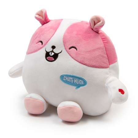 Игрушка мягконабивная Chati-Hugs Розовый хомяк 80645A