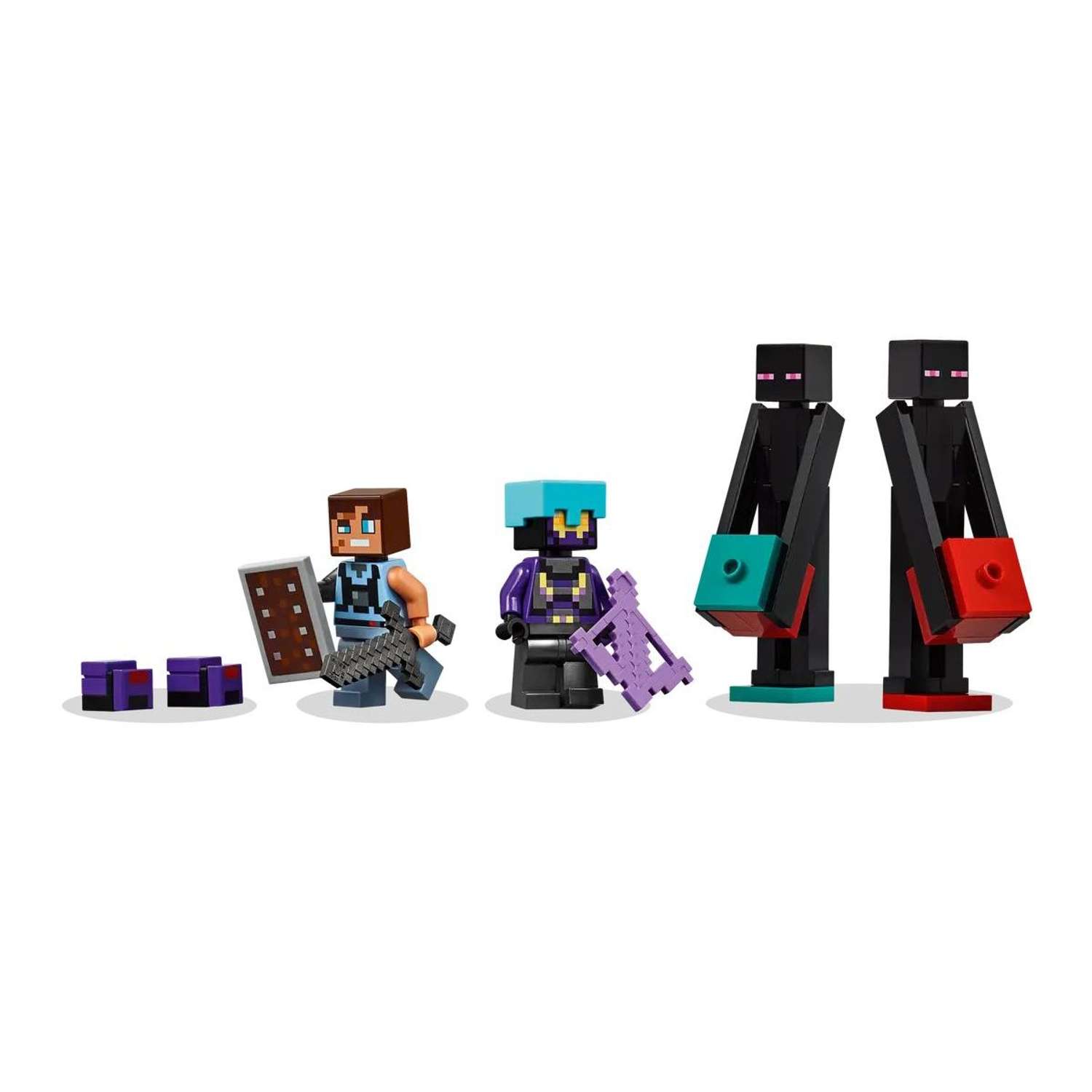 Конструктор LEGO Minecraft Башня Эндермена 867 дет. - фото 6
