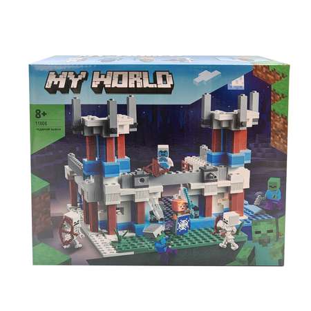 Конструктор MY WORLD Ледяной замок блочный