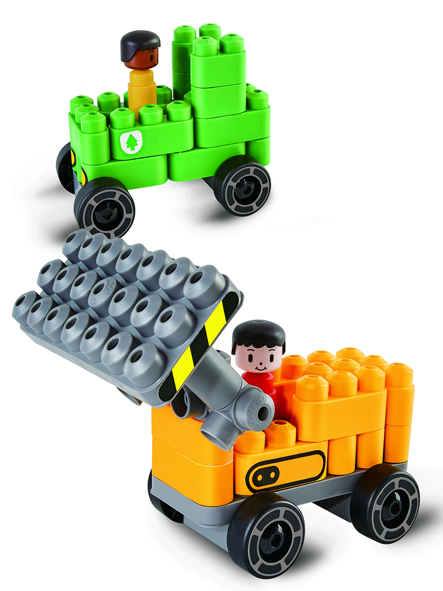 Конструктор Hape Городской транспорт 130 дет. - фото 8