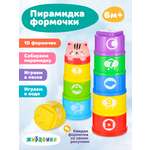 Игрушка Жирафики пирамидка Добрый кот