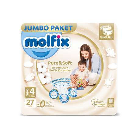 Подгузники Molfix 4 27 шт.