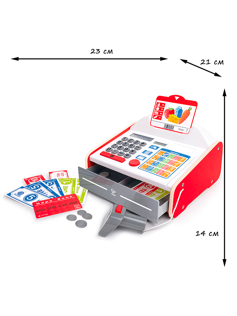Игровой набор Hape касса - фото 7