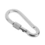 Карабин монтажный Тундра krep с фиксатором 11*120мм