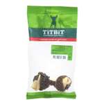 Лакомство для собак TITBIT Кость узловая №3 с рубцом говяжьим