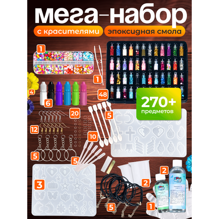 Набор для творчества Happy Makers эпоксидная смола