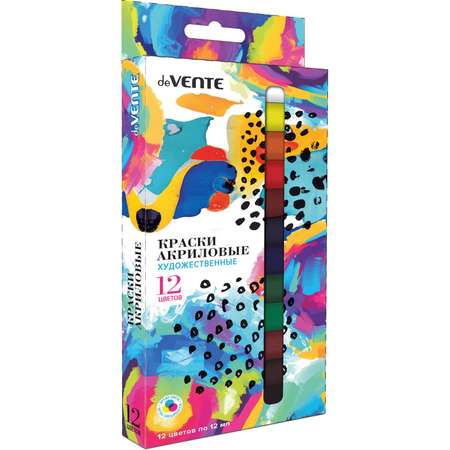 Краски акриловые deVENTE 12 цв.
