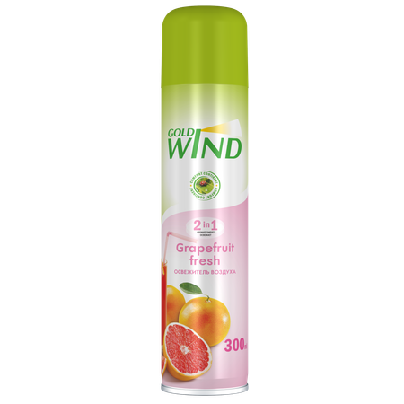 Освежитель воздуха GOLD Wind Grapefruit fresh 300мл