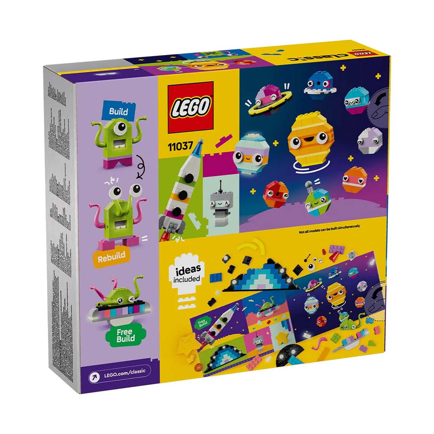 Конструктор LEGO Classic Креативный космос блочный - фото 4