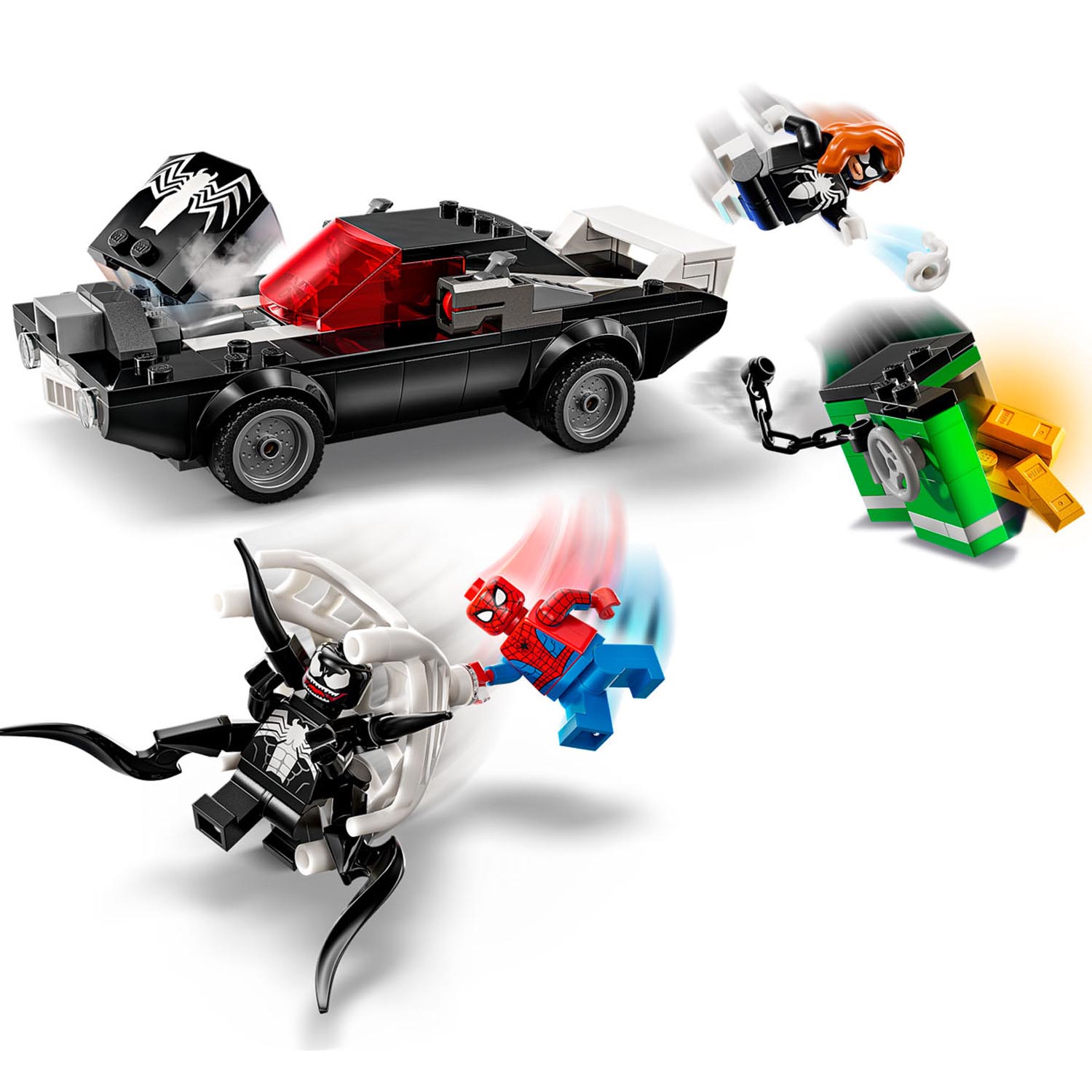 Конструктор LEGO Marvel Super Heroes Человека-Паук против Венома 254 дет. - фото 9