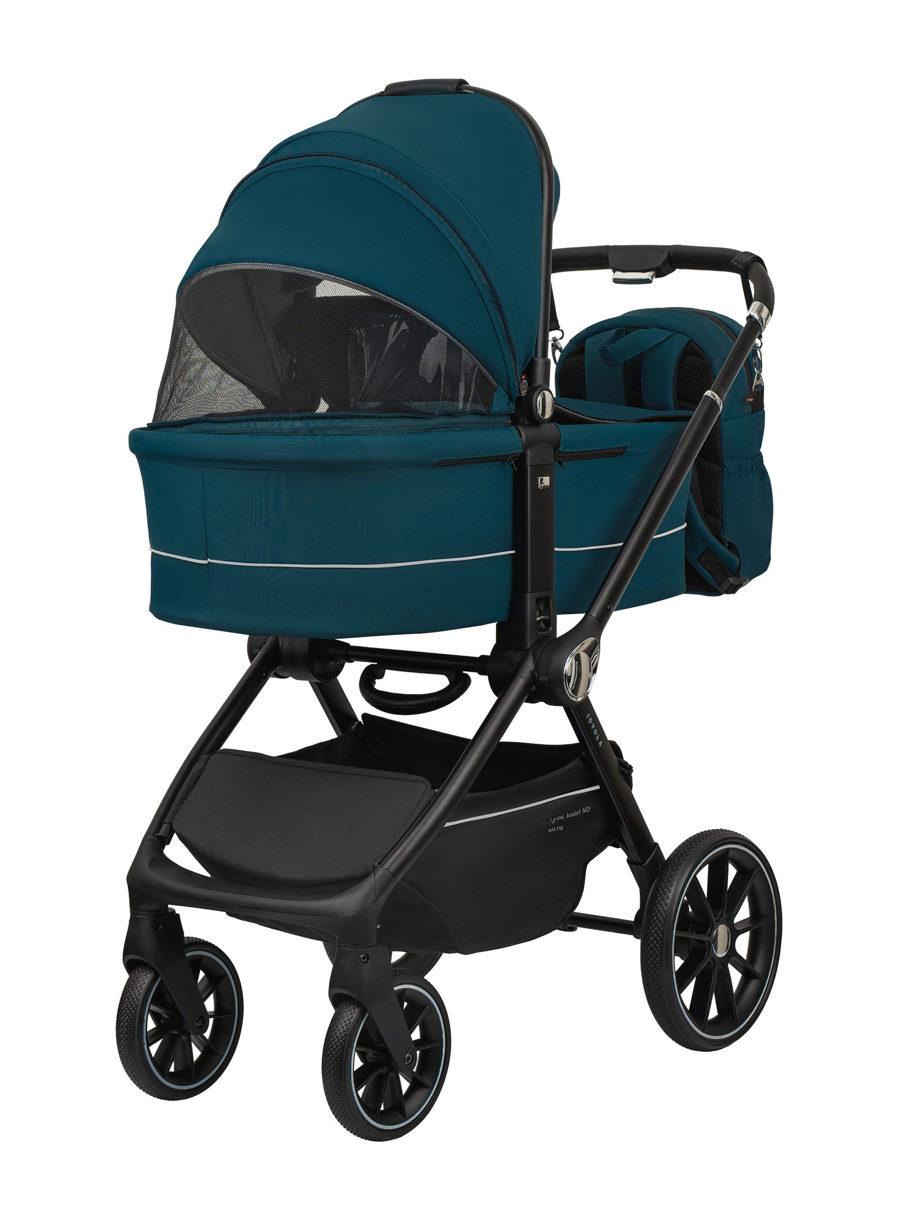 Коляска 2в1 JOVOLA Pepper 2в1 зеленый - фото 13