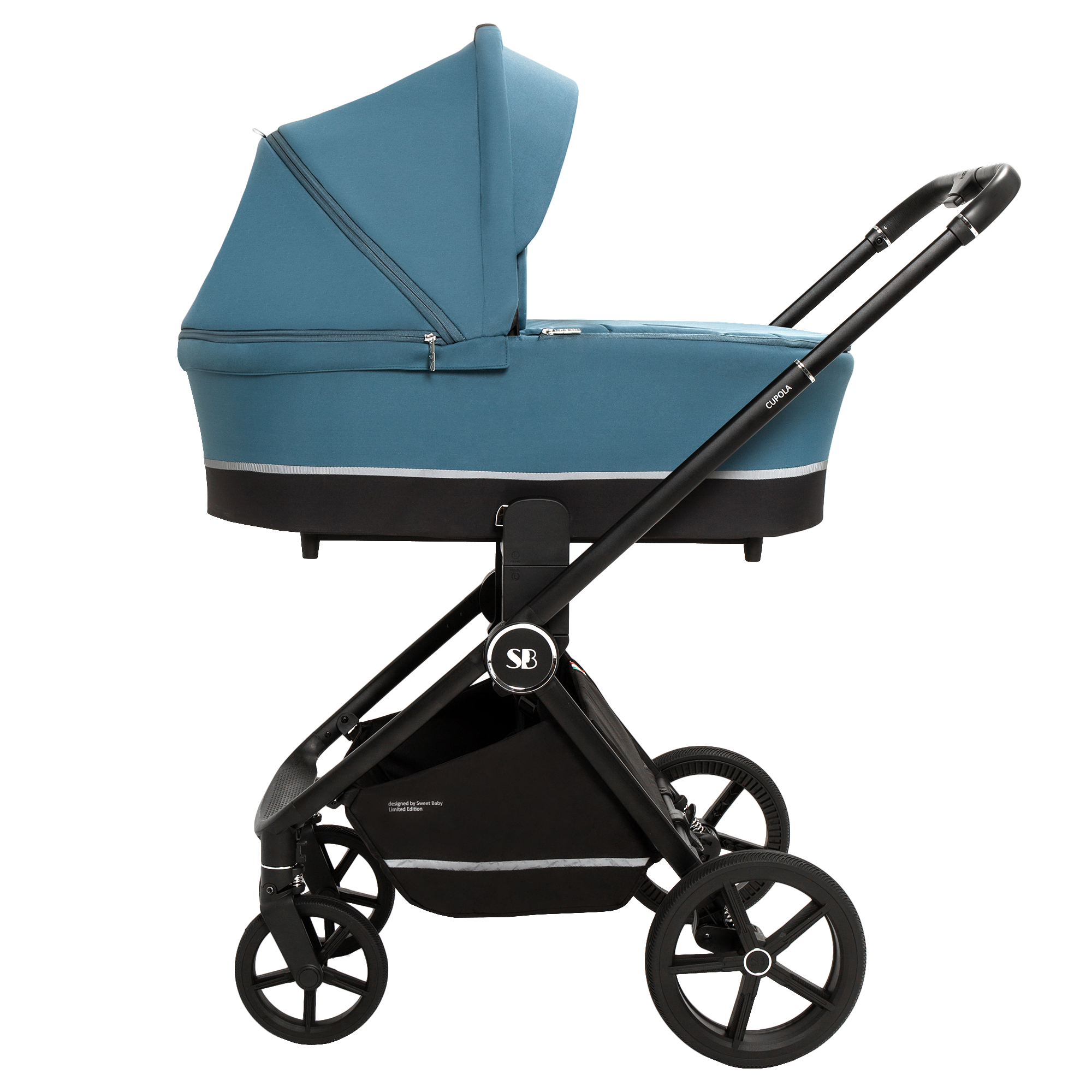 Коляска 2в1 Sweet Baby Cupola Ocean Green зеленый - фото 19