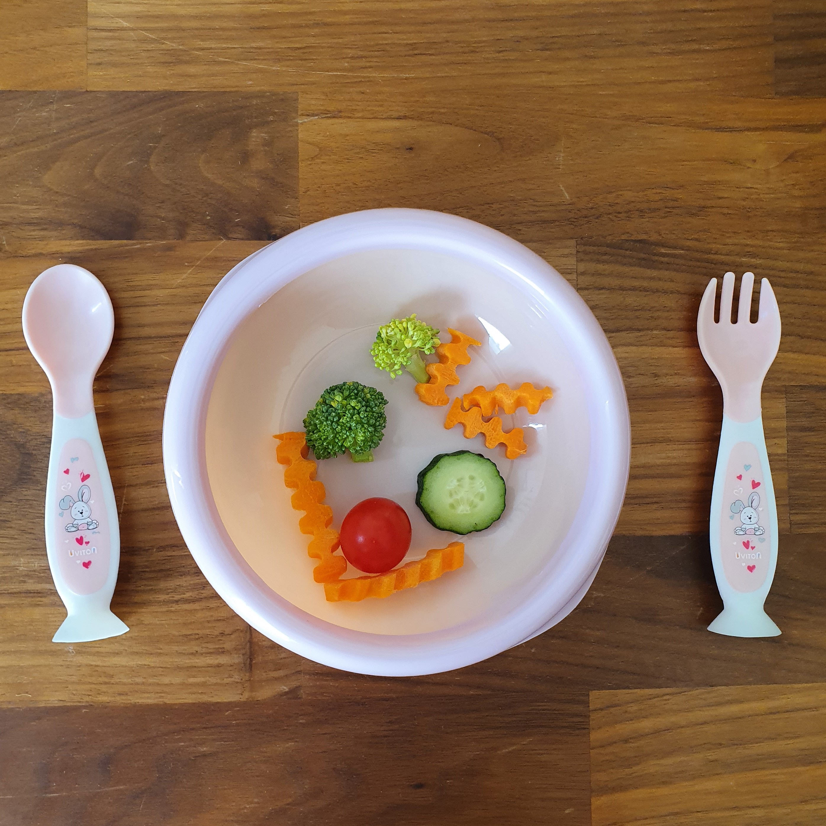 Ложка Uviton и вилка на присоске 5 мл 2 предм. в ассортименте - фото 4