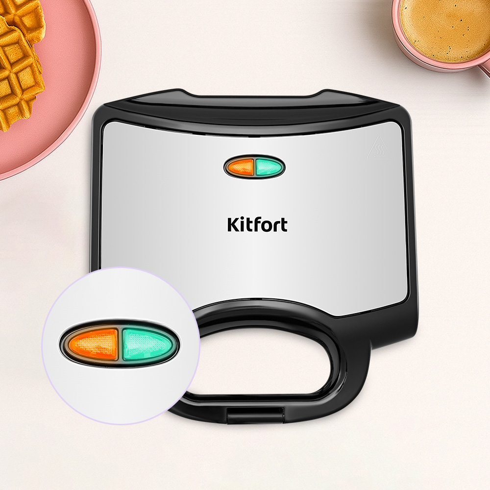 Вафельница KITFORT КТ-4684 - фото 4