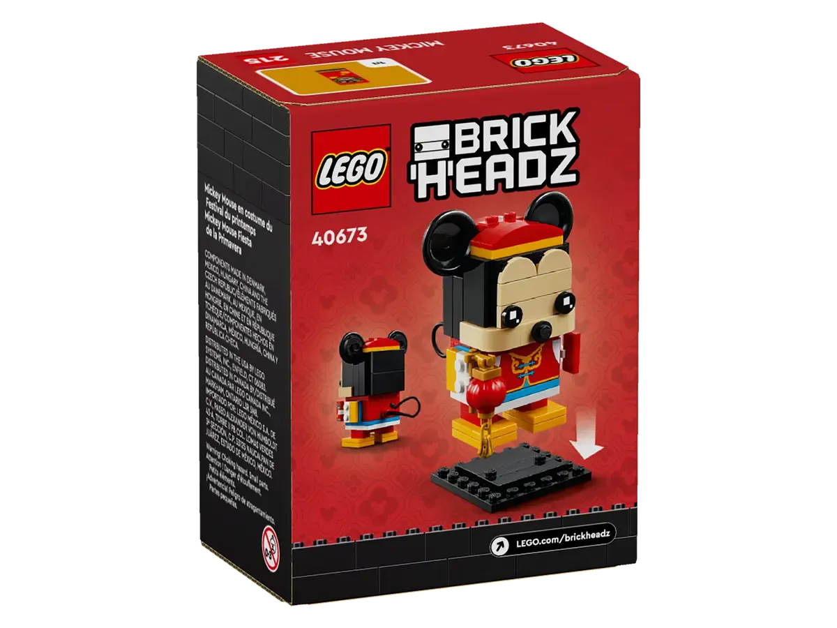 Конструктор LEGO BrickHeadz 40673 120 дет. - фото 2