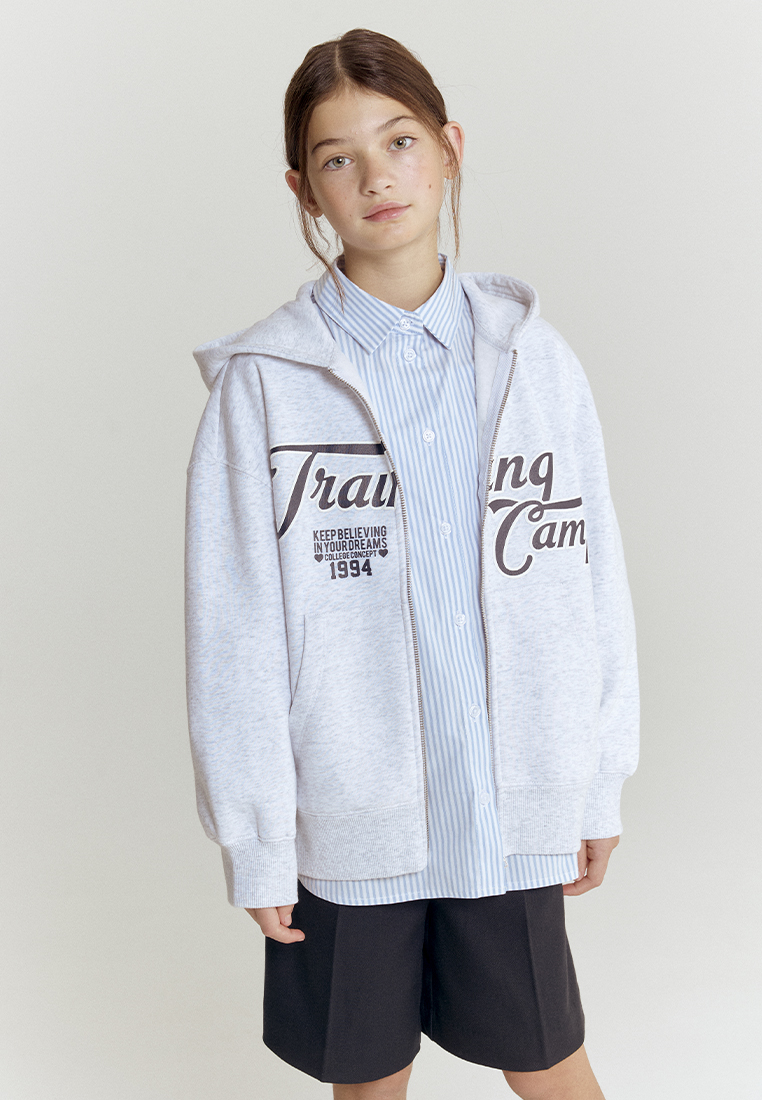 Толстовка artie W25K01T-1320D/Серый - фото 5