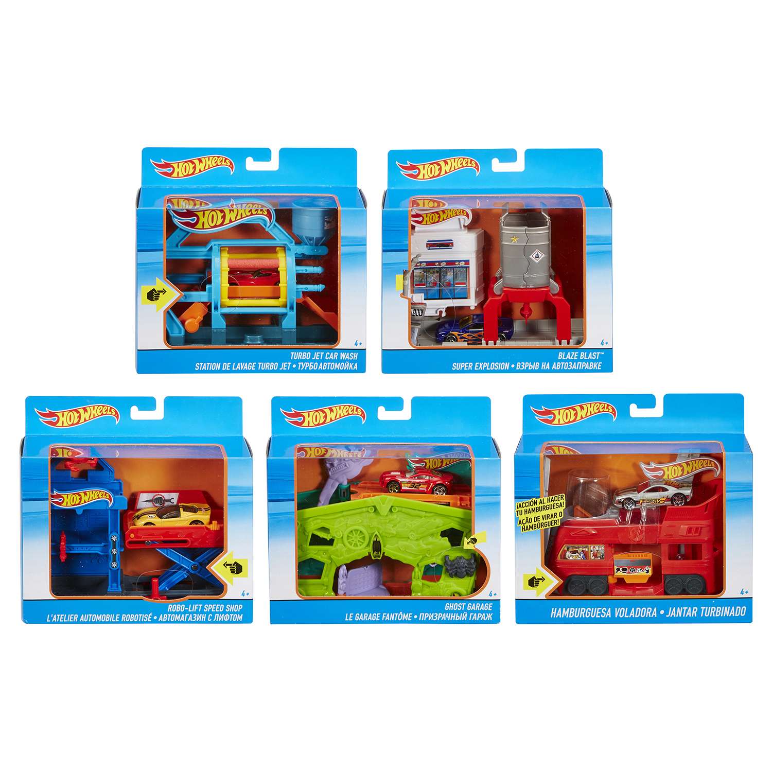 Трек Hot Wheels трансформирующийся в ассортименте DWK99 - фото 2