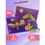 Альбом Prof-Press А4 20 лист. 2 шт.