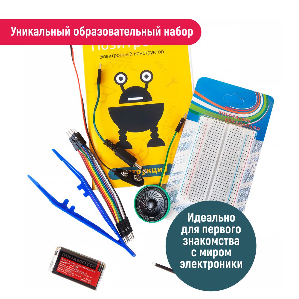 Конструктор PinLab Позитроник сборная игровая модель - фото 2