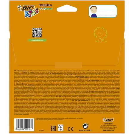 Карандаши цветные BIC 24 шт.