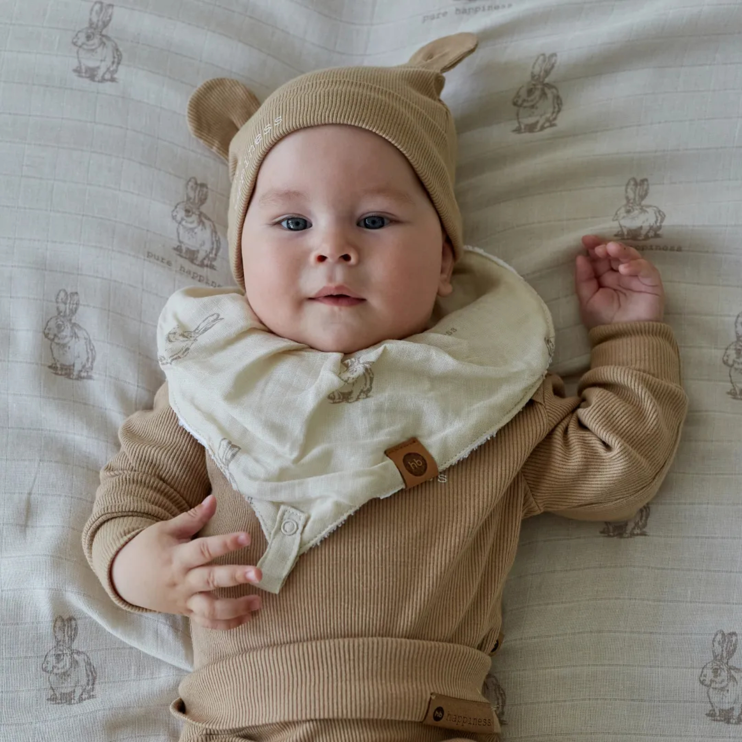 Нагрудник Happy Baby текстиль - фото 2